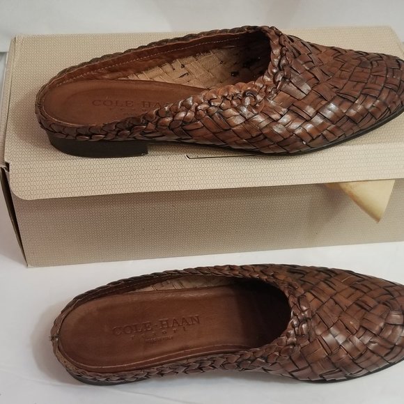 Cole Haan Resort Toffee Women's Woven Sandal Flats - Picture 7 of 8
